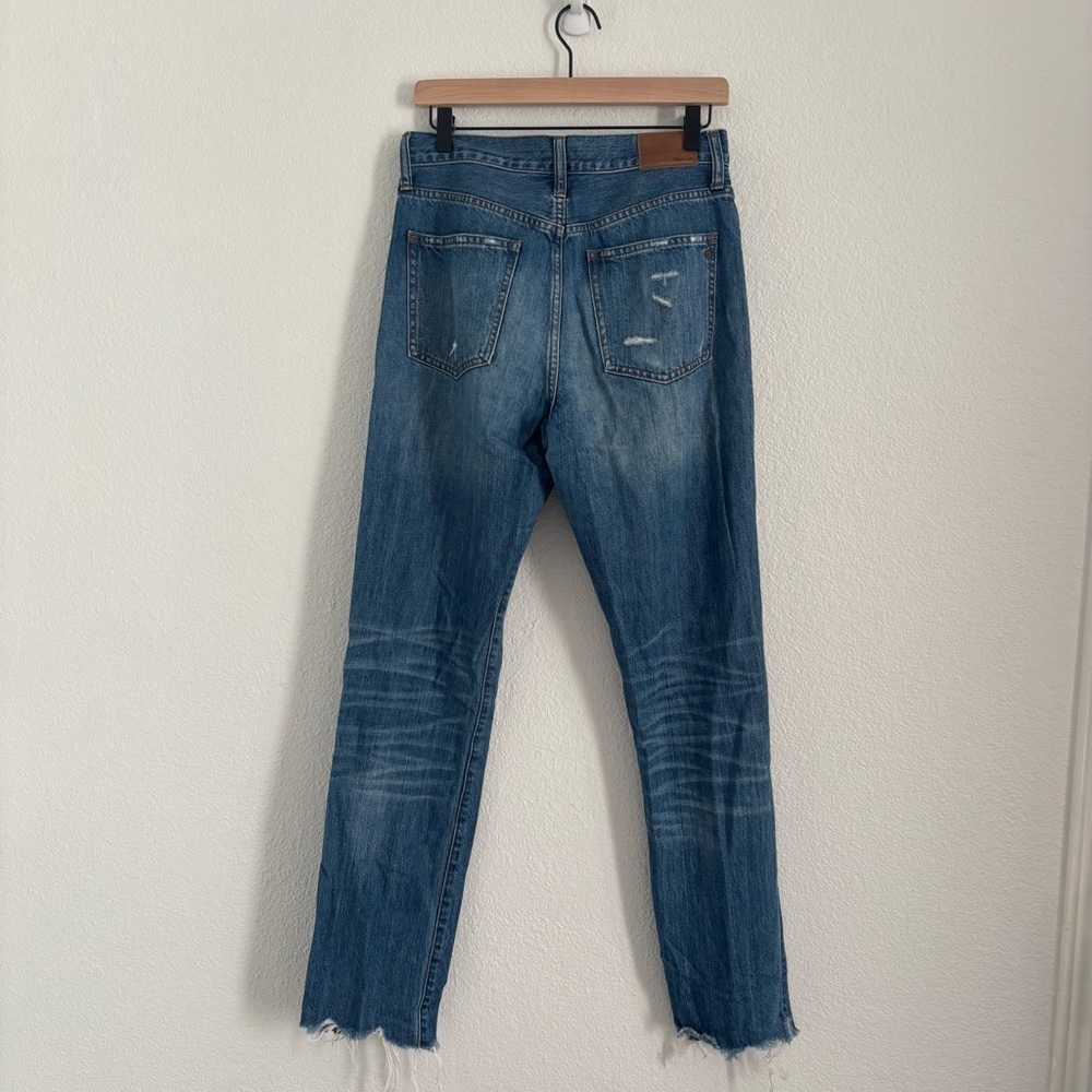 Madewell Women's Size 28 Blue Distressed The Perfect Summer Jean Style H5911 - Picture 6 of 6